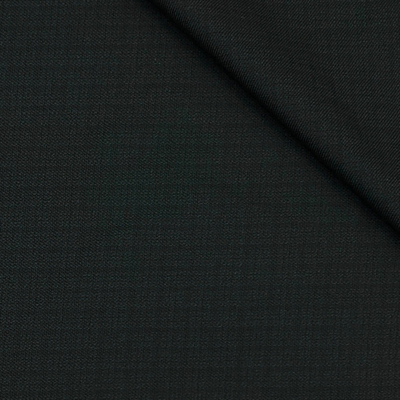 Trouser Fabric Raymond Poly Viscose Small Check Colour Feldgrau Green